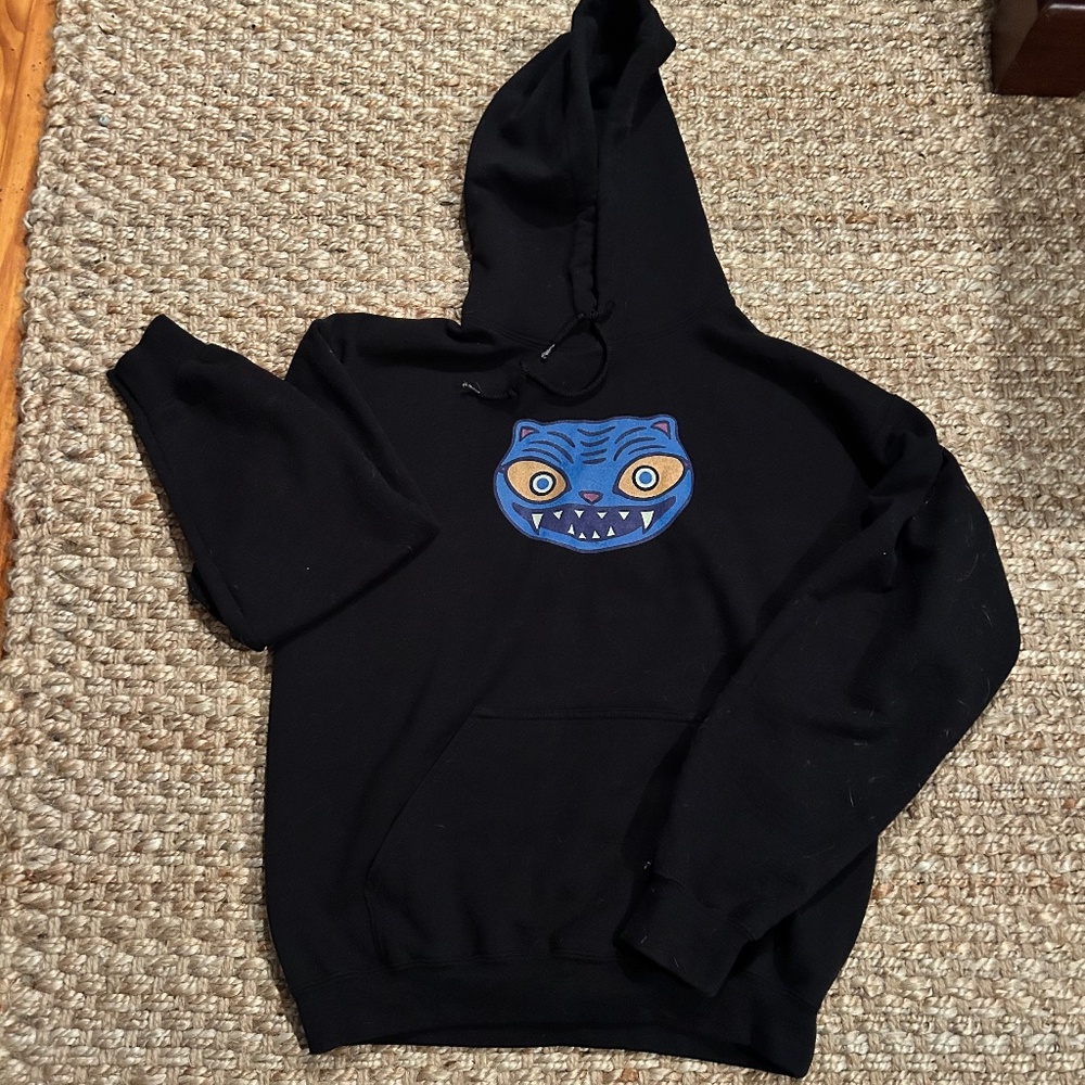 K-Pop Demon Hunters Black Hoodie Gildan Women's Size Small